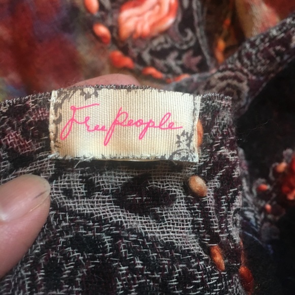 Gorgeous Free People Wrap Scarf multicolored one size - Picture 8 of 14
